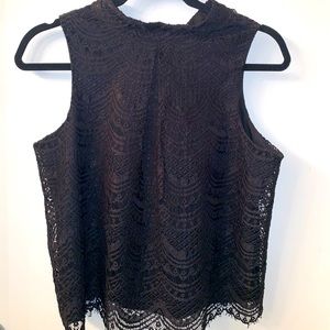 Haute Monde lace top